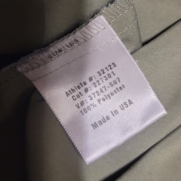 Athleta Green Wrap Tie Waist Skirt Skort Built In Shorts Size XL 36x14.5 - Picture 4 of 4